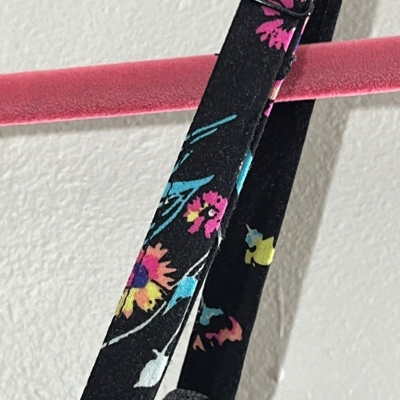 Torrid Top Women 18 Black Tank Floral Ruffle Feminine Whimsigoth Fairy Boho 80s - Picture 9 of 14